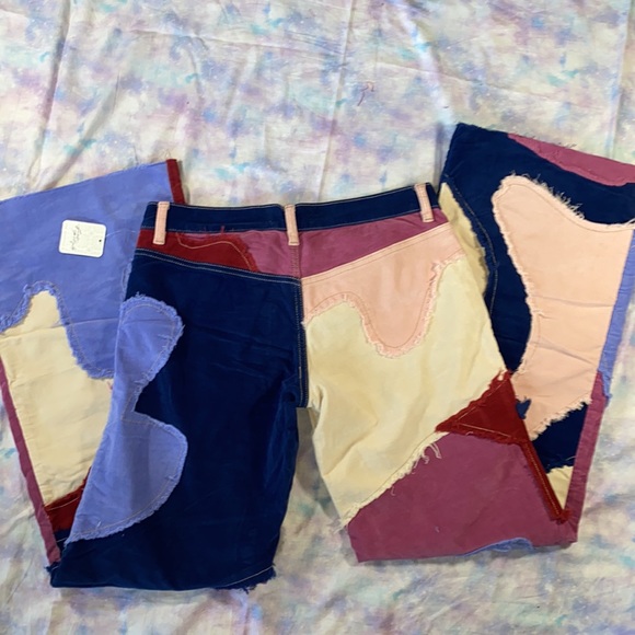 Free People • Supernova Cord Jeans in Young Lovers Corduroy Bell Bottoms - Picture 9 of 14